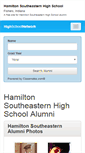 Mobile Screenshot of hamiltonsoutheasternhighschool.org